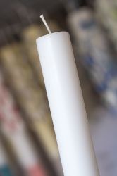 Lumanare cilindru diametru 4.6 cm, inaltime 120cm -alb