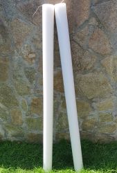 Lumanare cilindru diametru de 7cm, inaltime de 140cm – alb