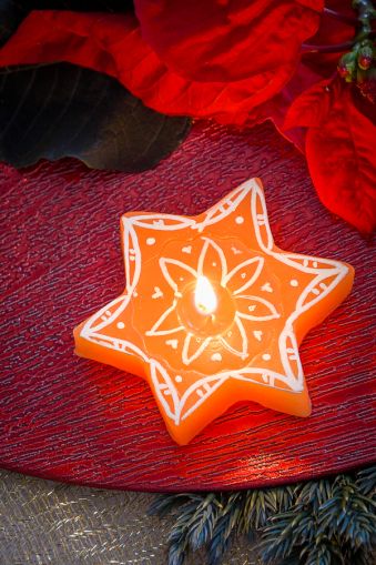 Lumanari decorative "Stea mare 4"