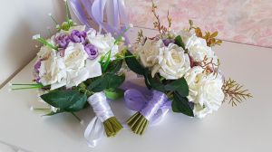 Buchet flori artificiale -lila